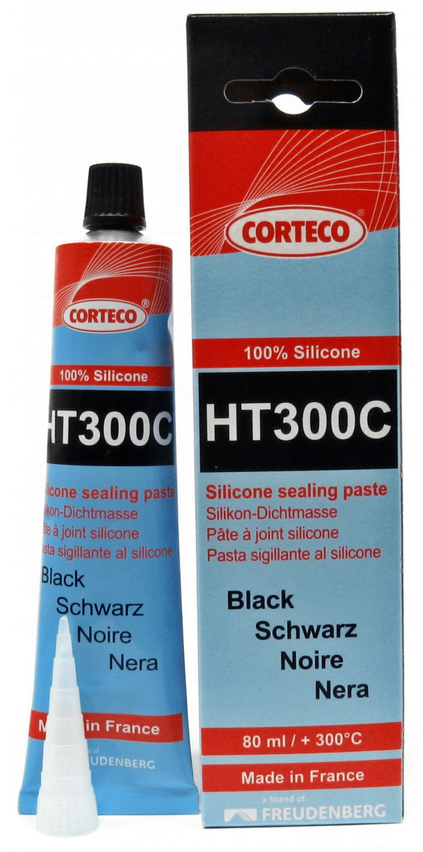 Corteco HT300C Pate à Joint Silicone Noire - 80ml